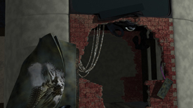 Presentation Room, busted door - Armageddon 2112