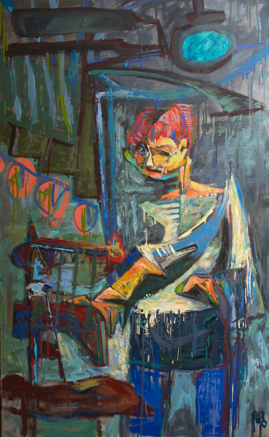Girl with Chair